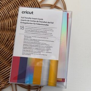 Cricut Multicolor Foil Transfer Insert Cards